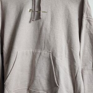 Champion Men's Light Brown Hoodie